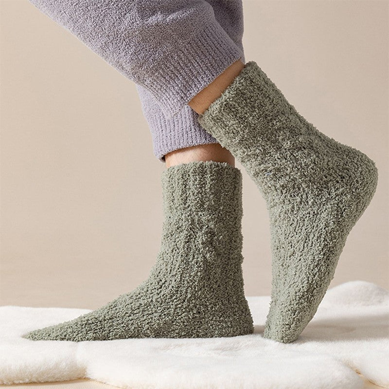 Winter Warm Velvet Floor Socks