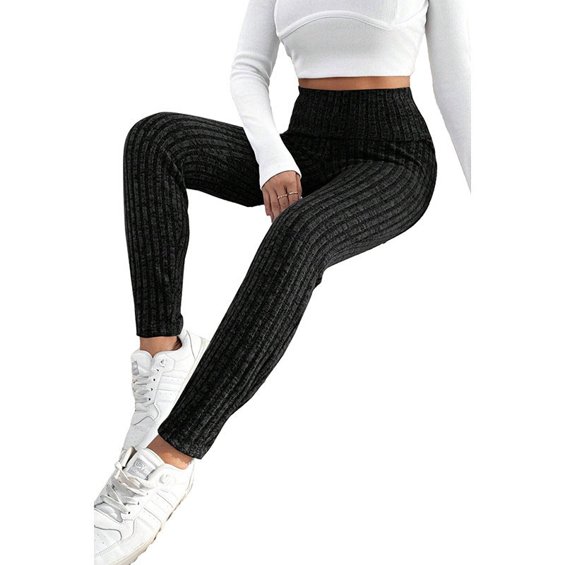 Casual High Waist Tight Leggings