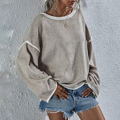 Classic Loose Crew Neck Sweater