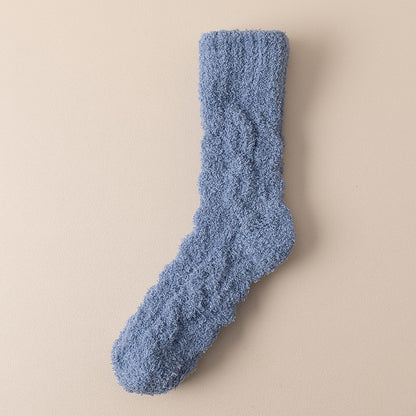 Winter Warm Velvet Floor Socks