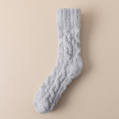 Winter Warm Velvet Floor Socks