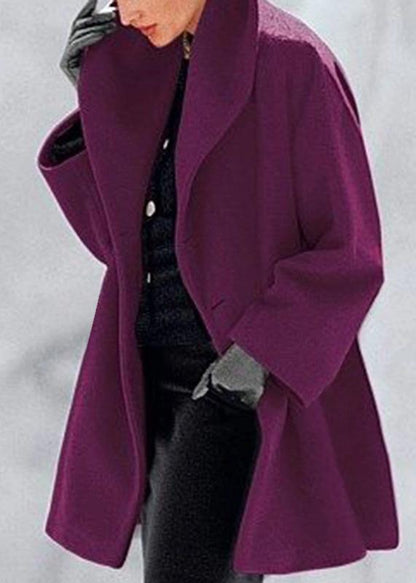 Distinctive Long Sleeve Collared Outerwear