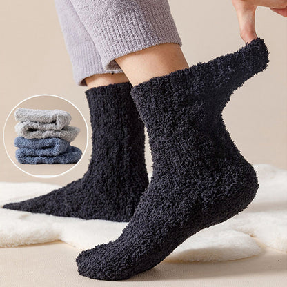 Winter Warm Velvet Floor Socks