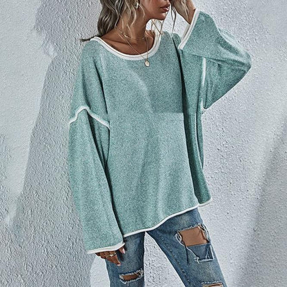 Classic Loose Crew Neck Sweater