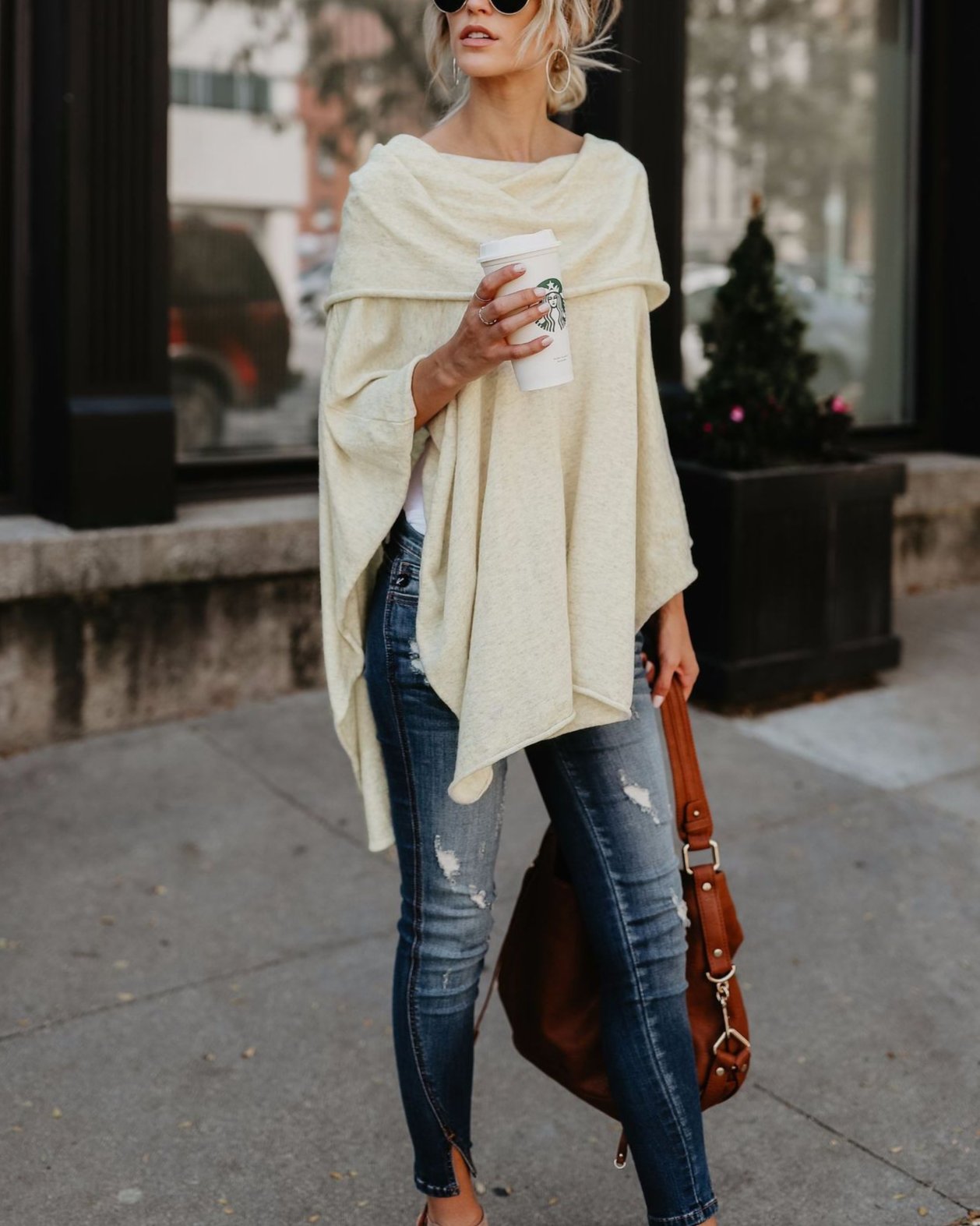 Strapless Plain Round Neck Long Sleeve Top