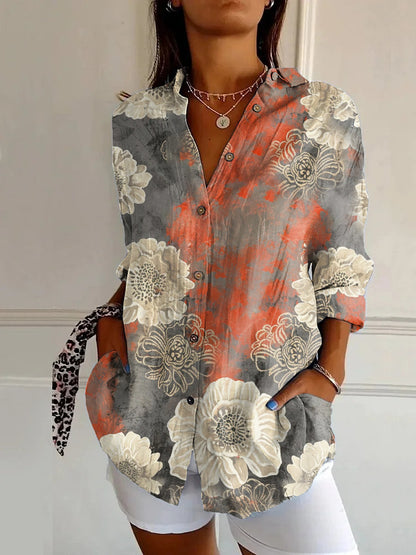 Summer Animal Pattern Printed Shirt