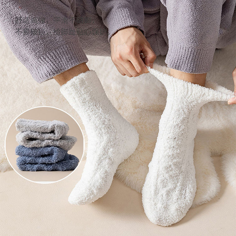 Winter Warm Velvet Floor Socks