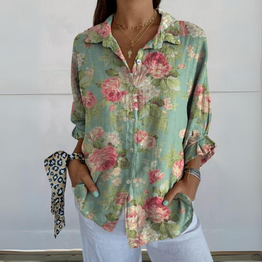 Summer Animal Pattern Printed Shirt