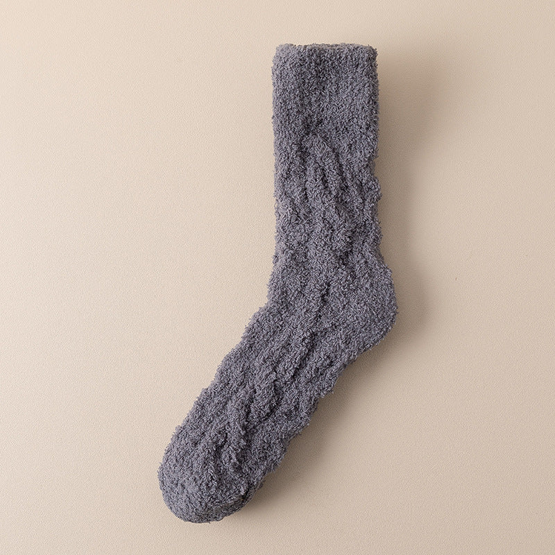 Winter Warm Velvet Floor Socks