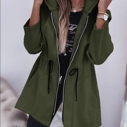 Modern Plainr Casual Long Sleeve Outerwear