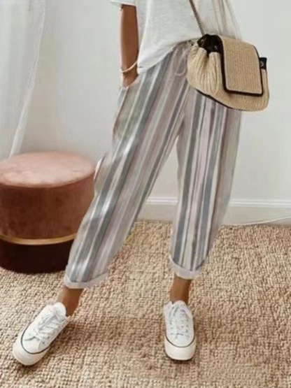 Vintage Stripe Pocket Lounge Pants