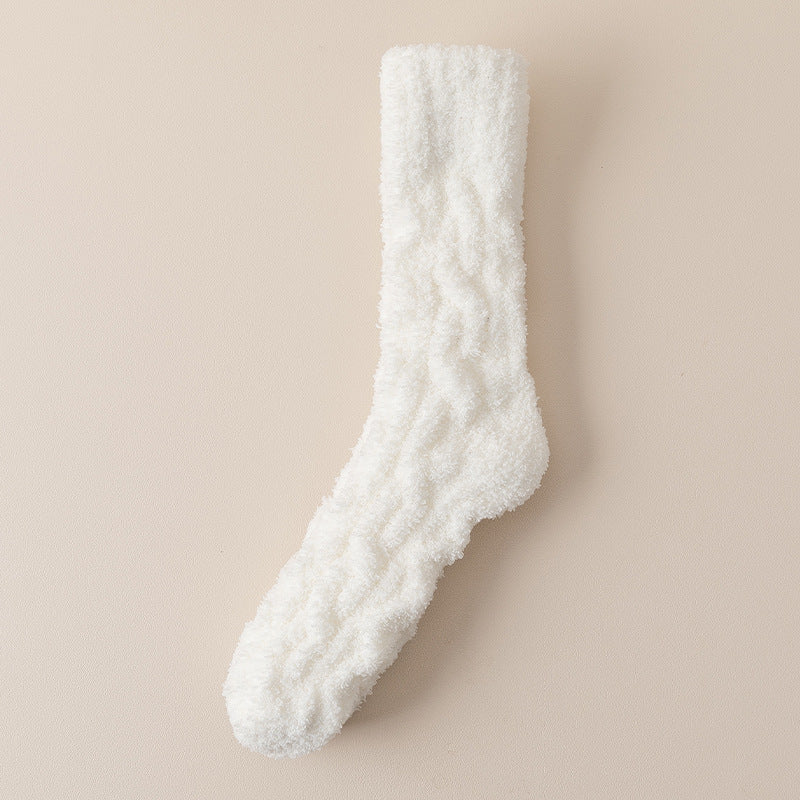 Winter Warm Velvet Floor Socks