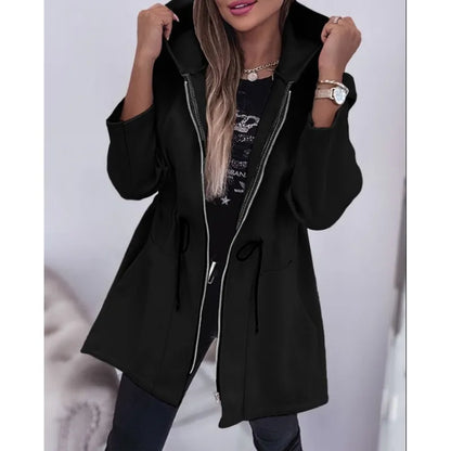 Modern Plainr Casual Long Sleeve Outerwear