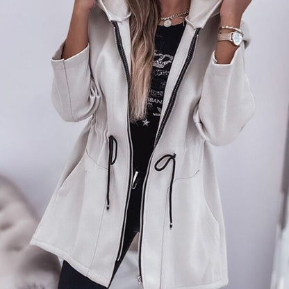 Modern Plainr Casual Long Sleeve Outerwear