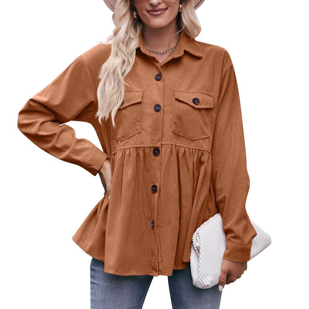 Casual Corduroy Shirt