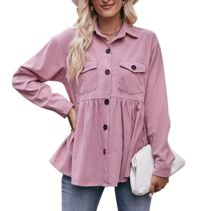 Casual Corduroy Shirt